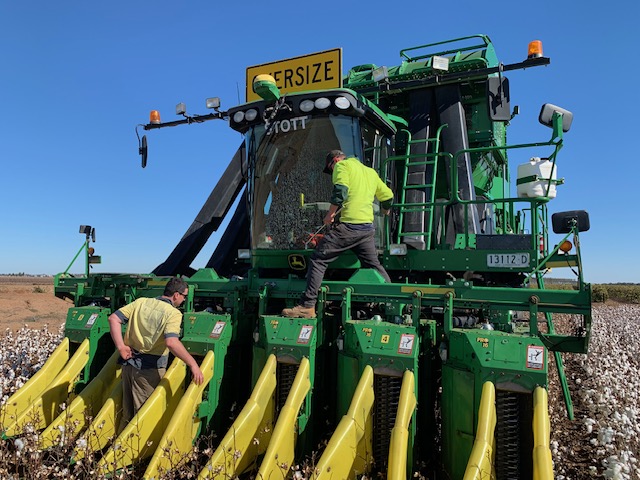 cotton irrigation in Australia - Anthony Rudd